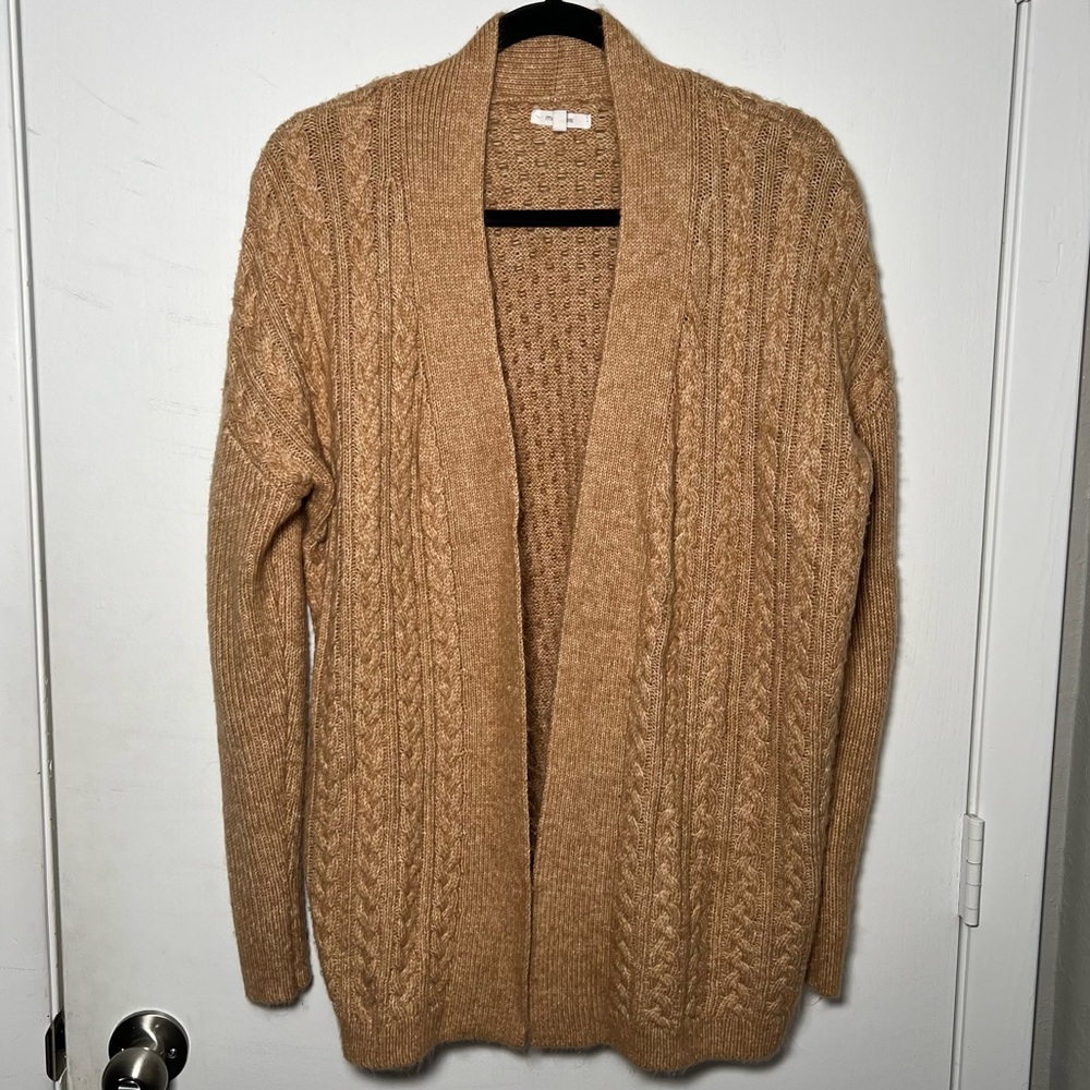 Maurices M Soft Braided Knit Long Sleeve Cardigan